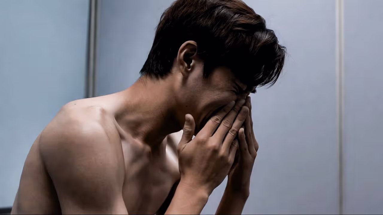 Physical signs of stress and anxiety