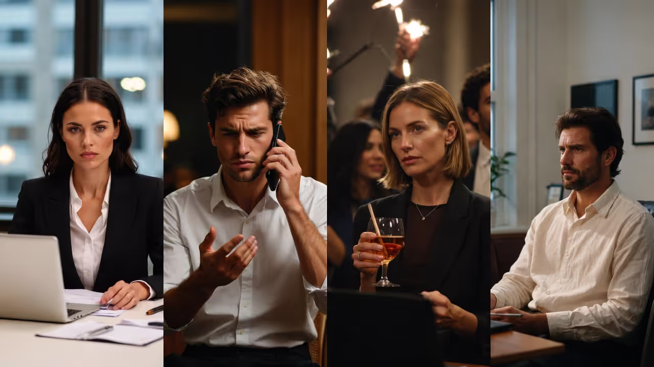 Examples of common situations that trigger social anxiety