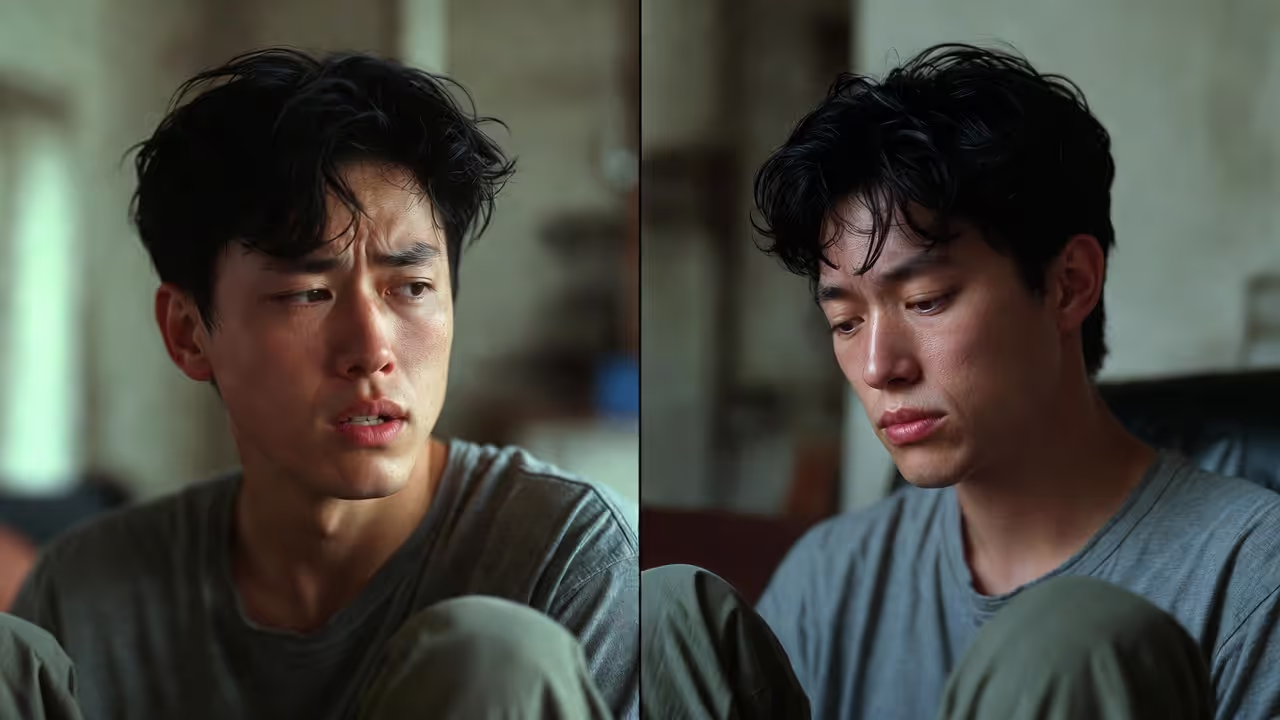 Side-by-side comparison of winter blues and seasonal depression