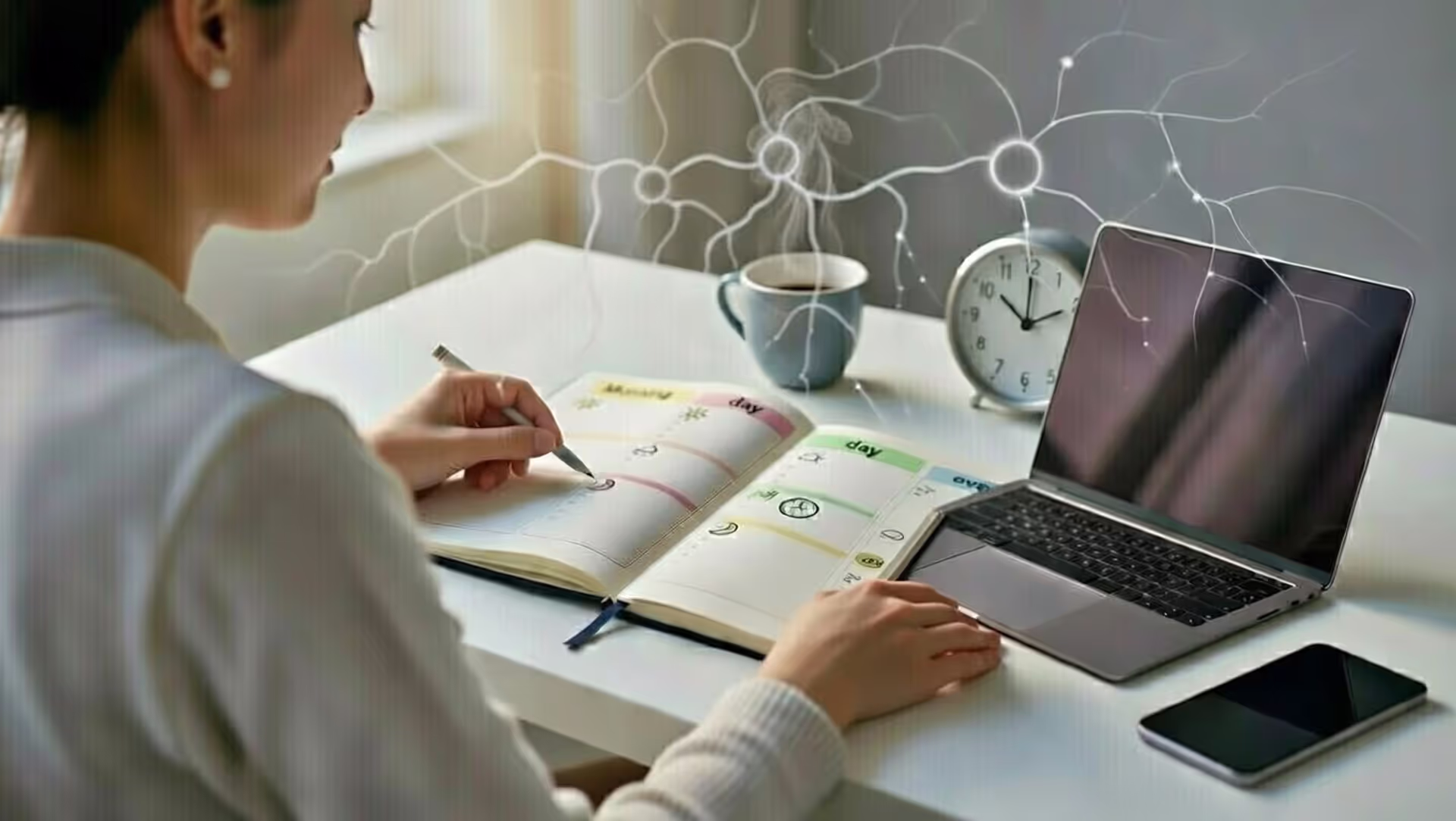 Healthy nervous system balance in daily life